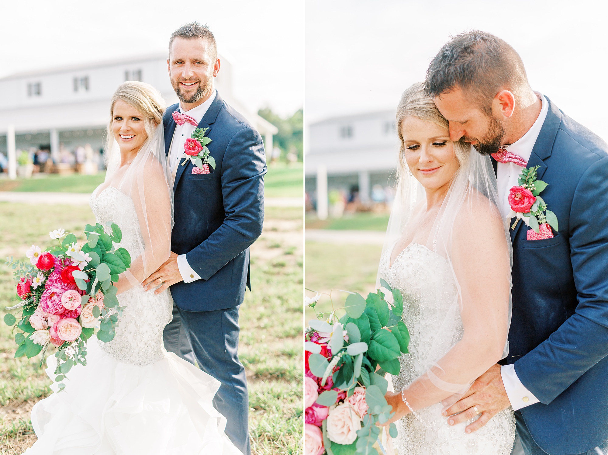 Southern wedding portraits at Belle's Venue