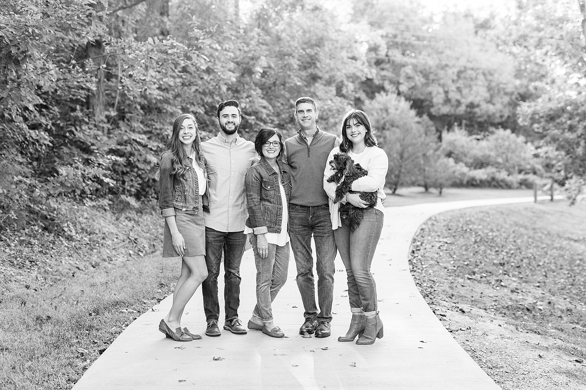 fall family photos in Charlotte NC