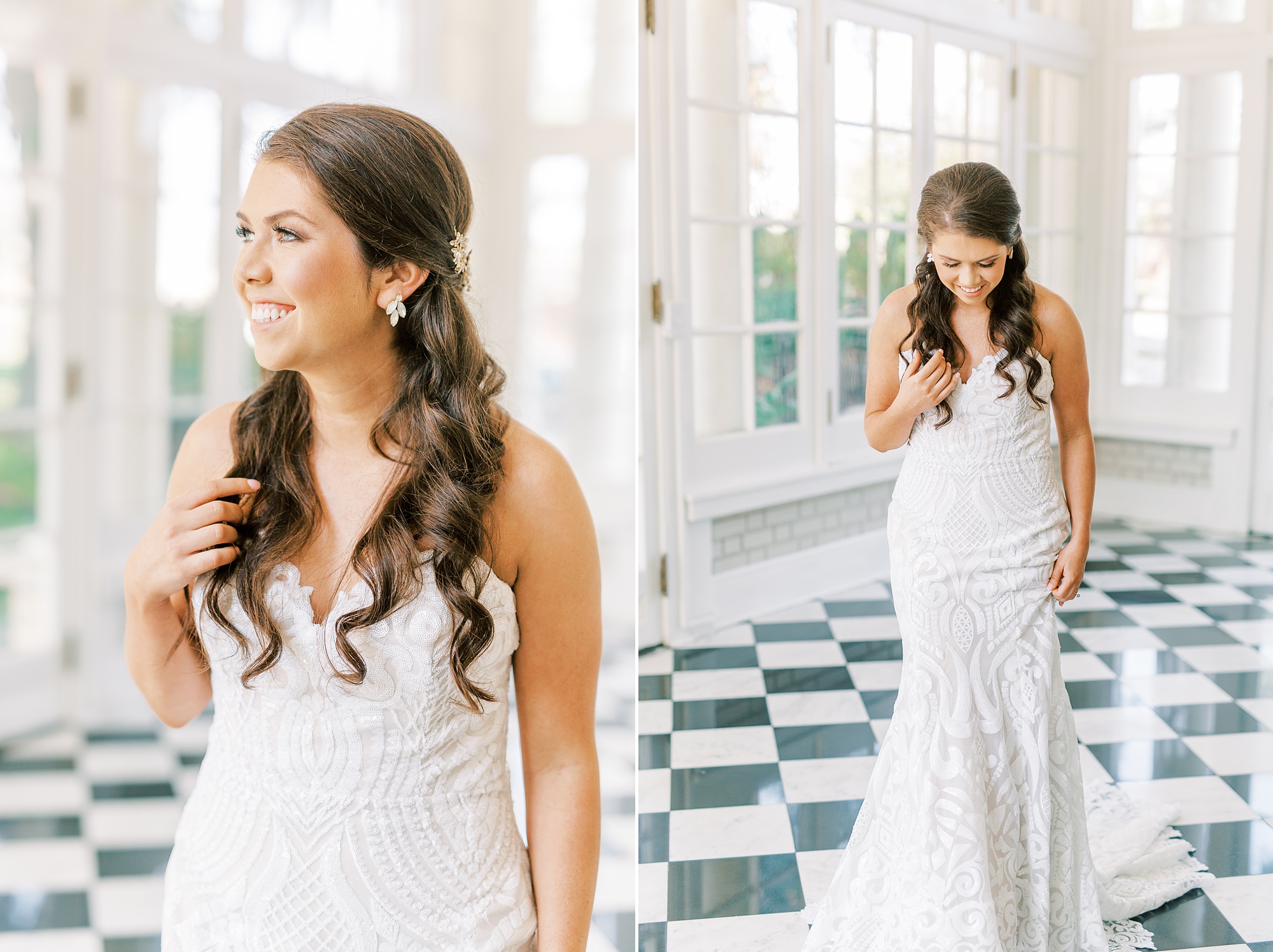 classic Separk Mansion bridal session with Kevyn Dixon Photography