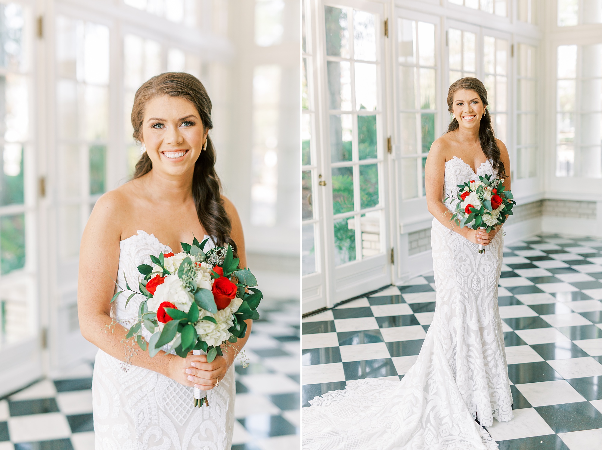 fall bridal look for classic bride