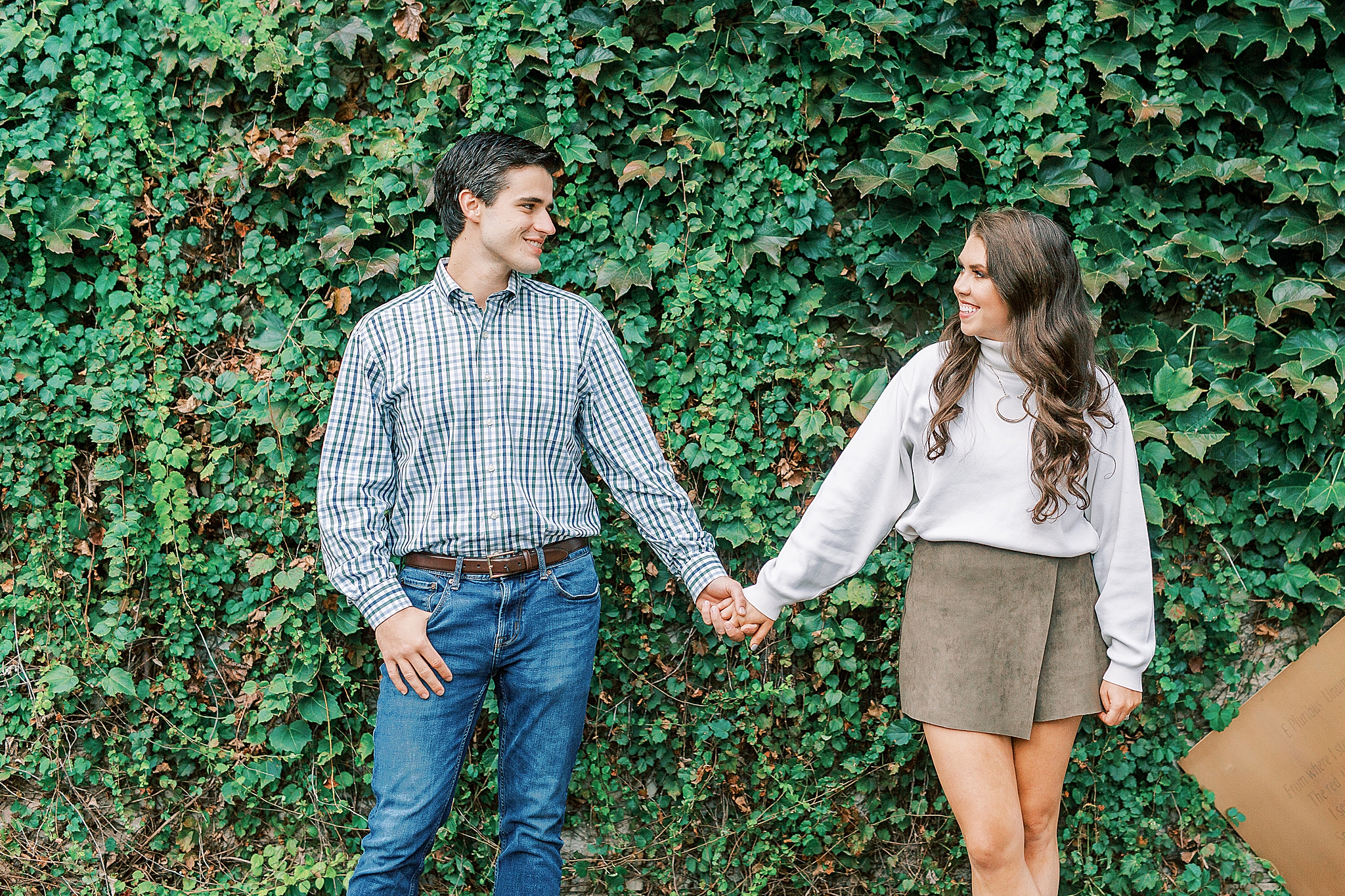 engagement photos by ivy wall in CLT