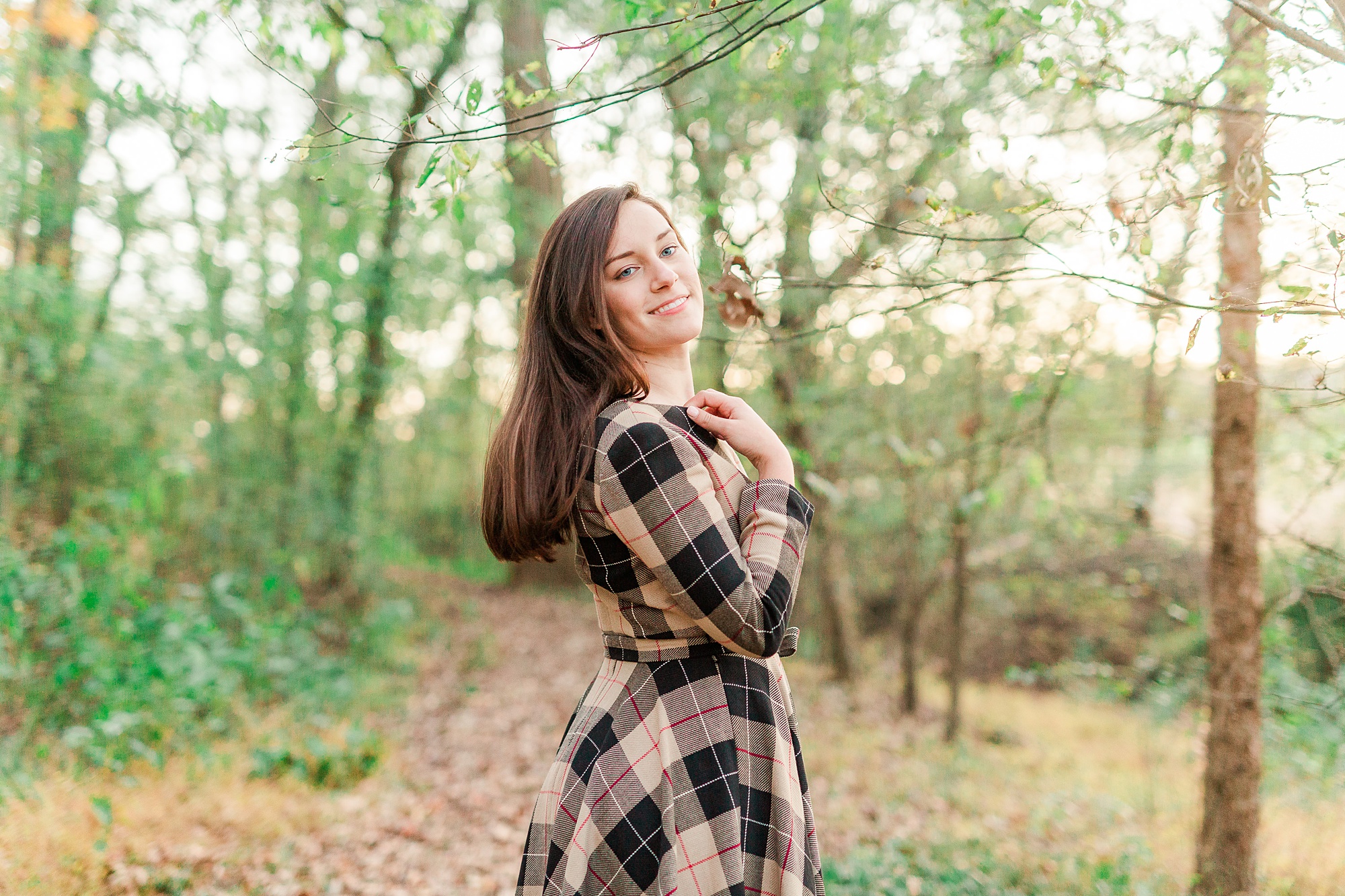 fall senior session in North Carolina with Kevyn Dixon Photography