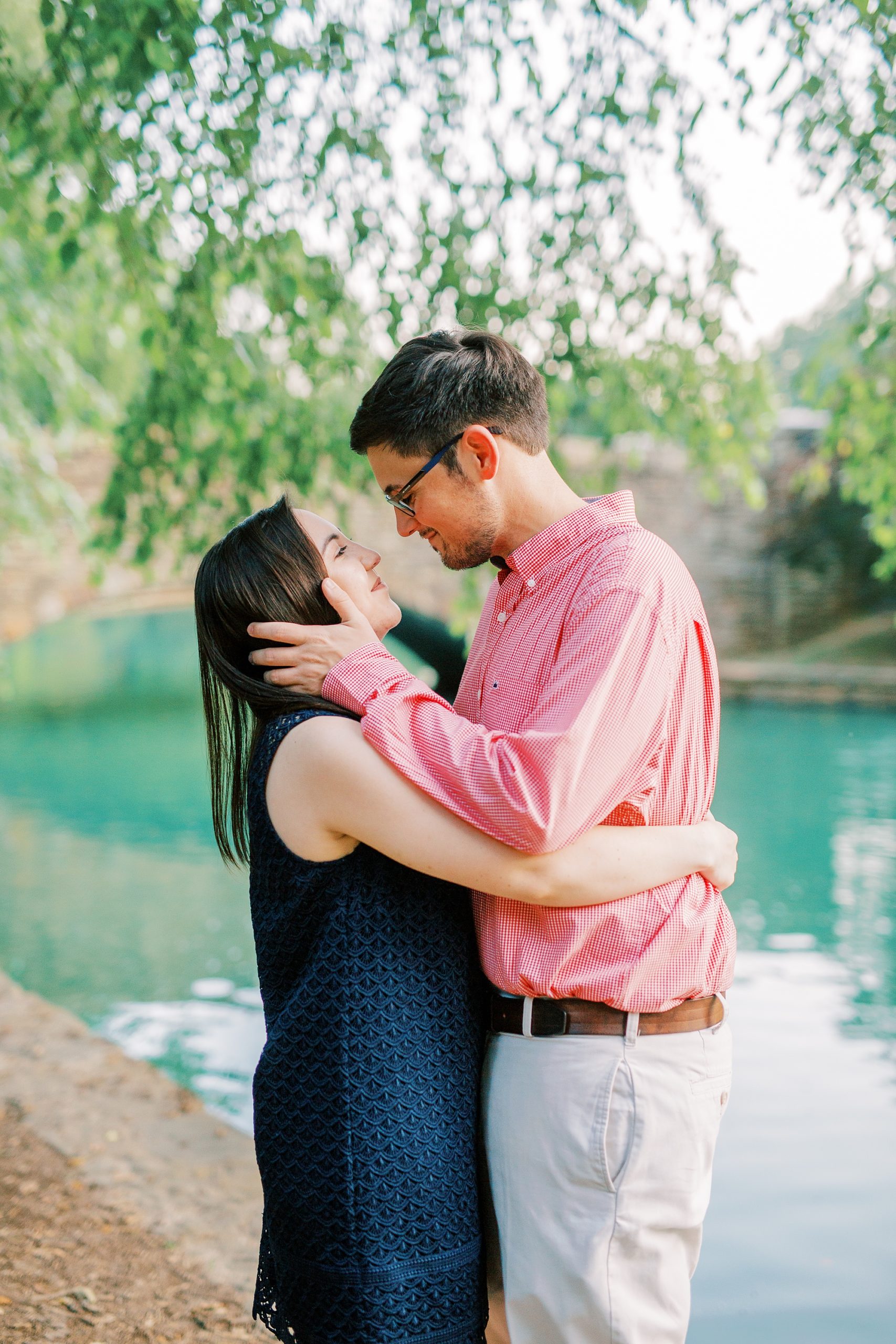 summer engagement session at Freedom Park