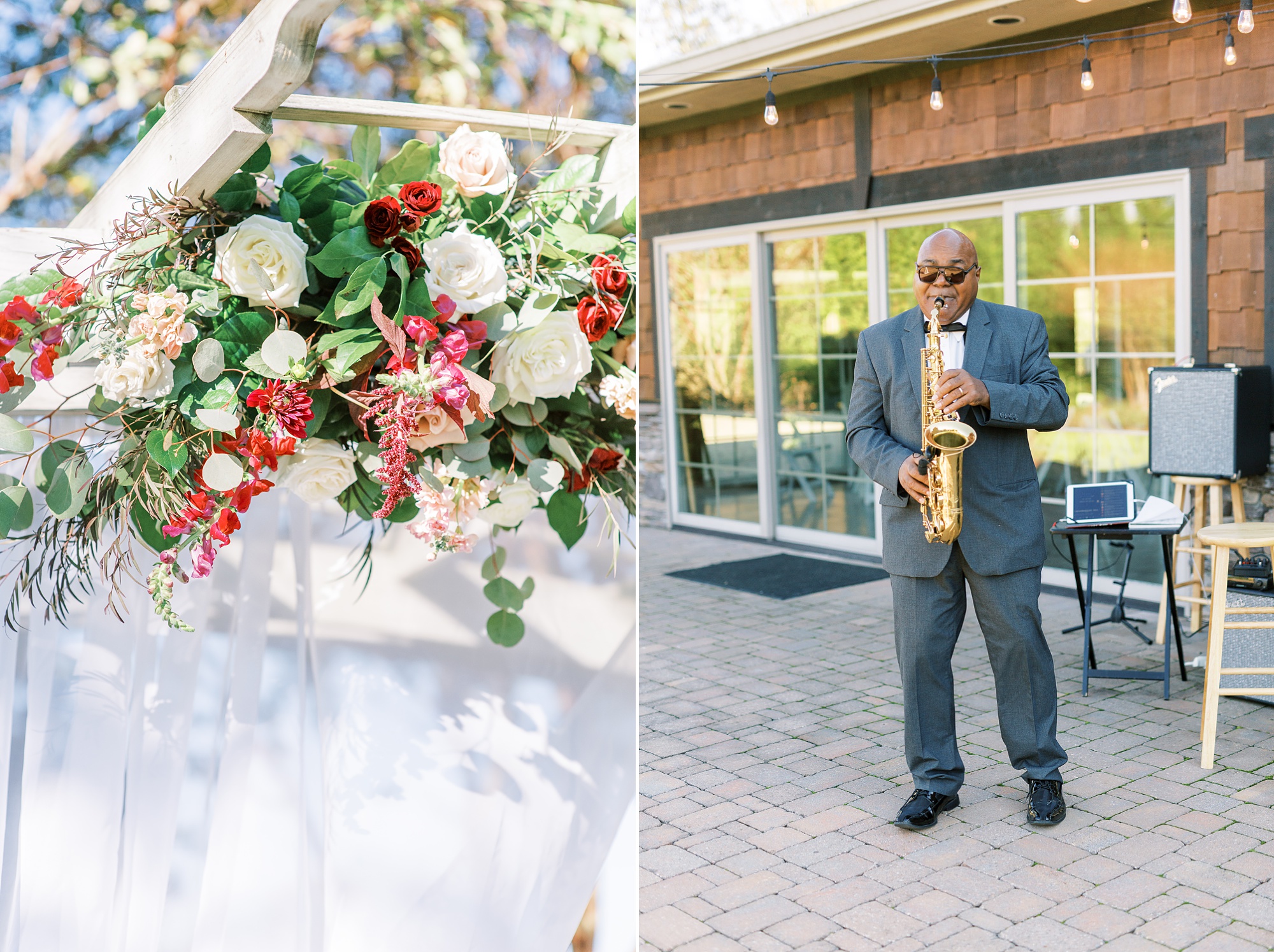 ceremony details for Arbors Events wedding