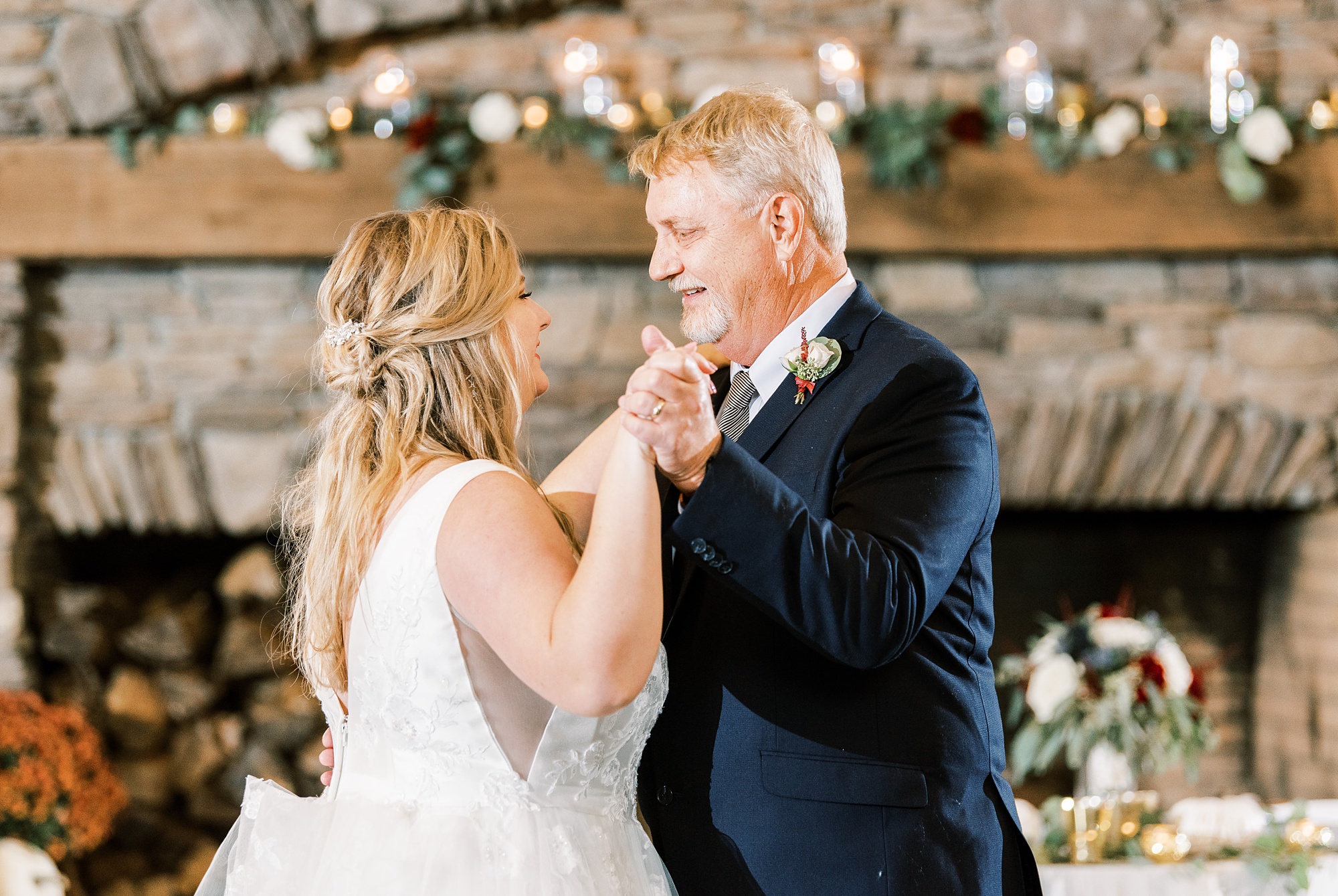 bride and father dance at the Arbors Events