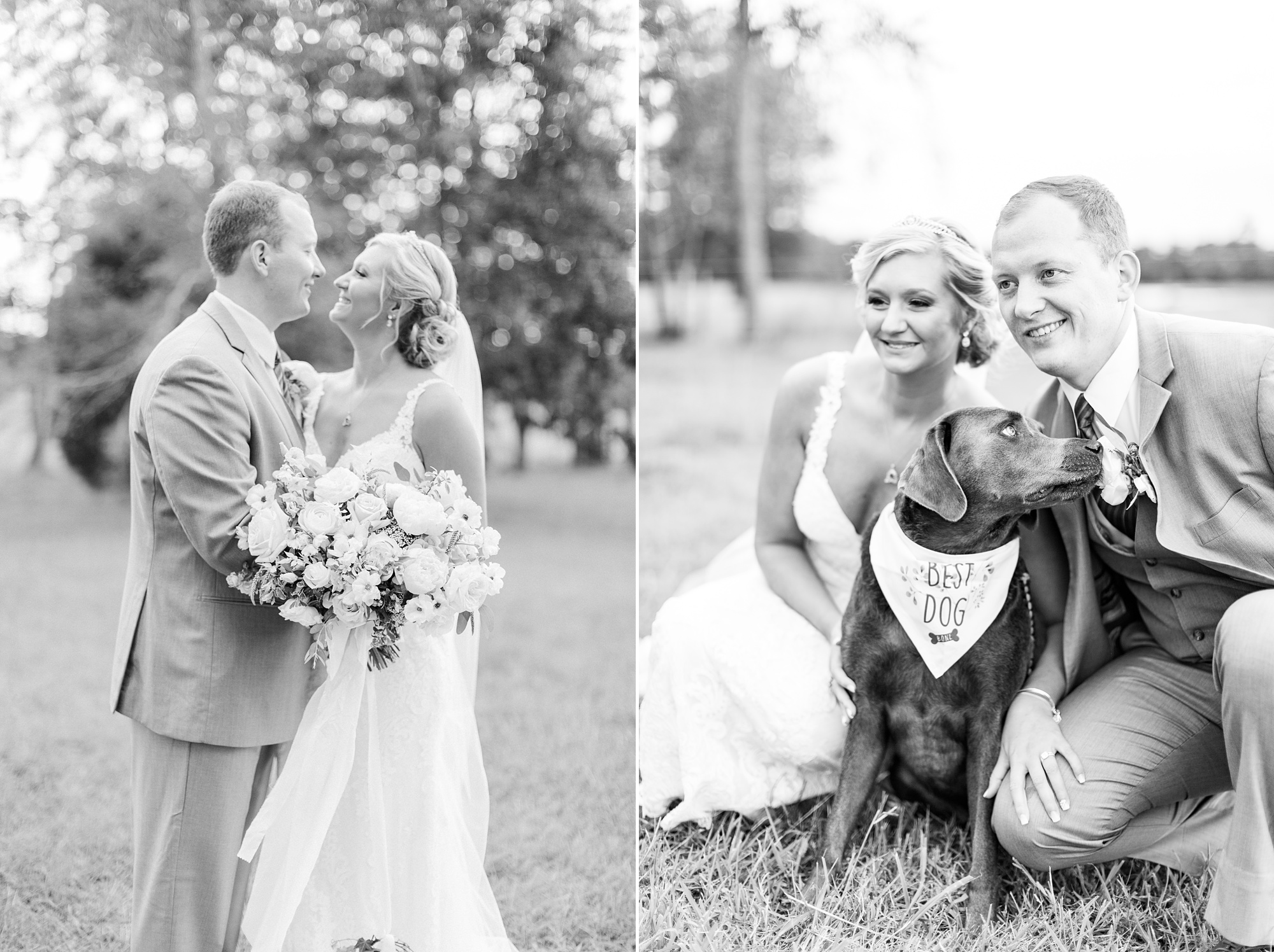 Farm at Brusharbor wedding day with Disney inspired details