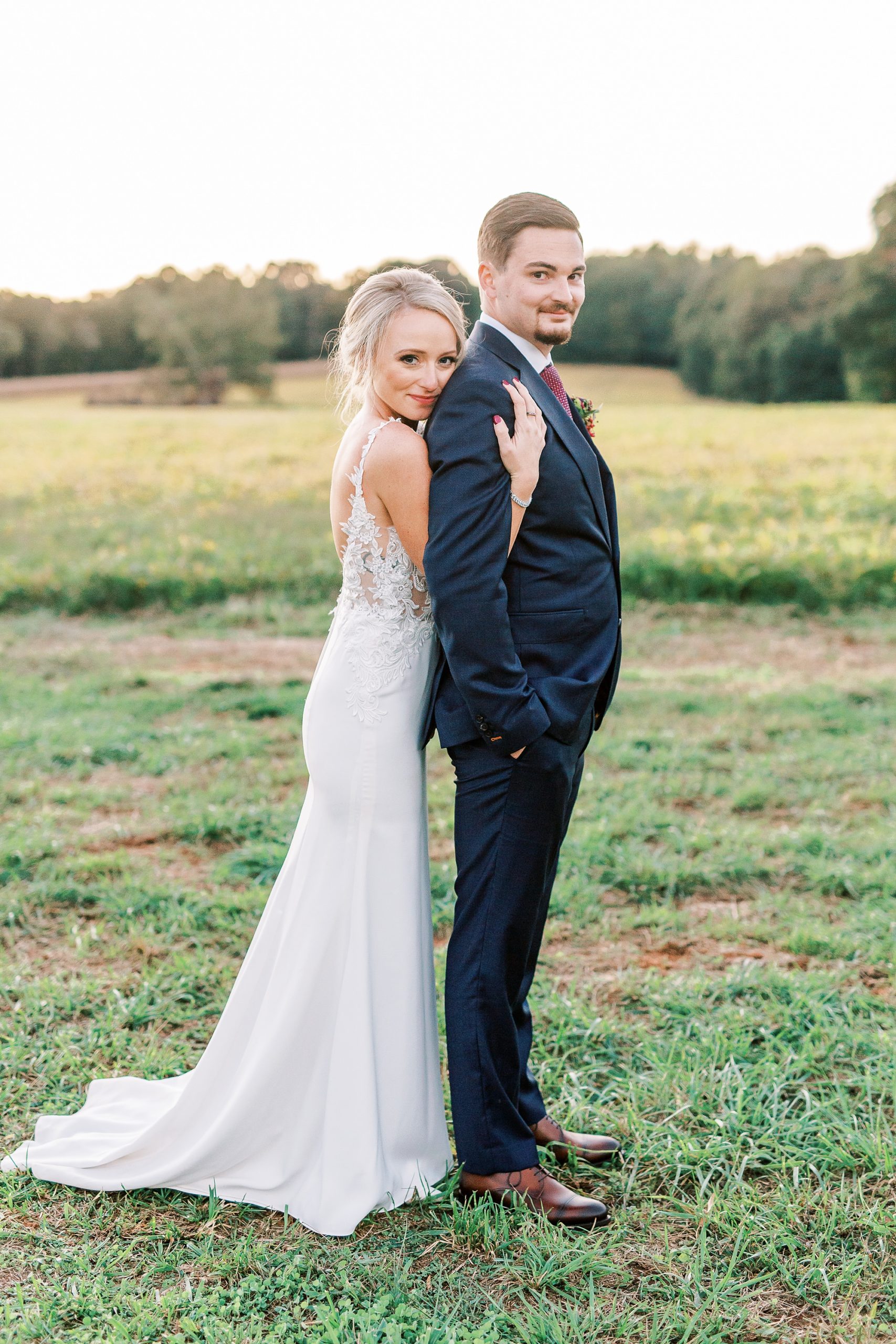 Intimate Andrews Farm elopement for couple with classic details in 2020