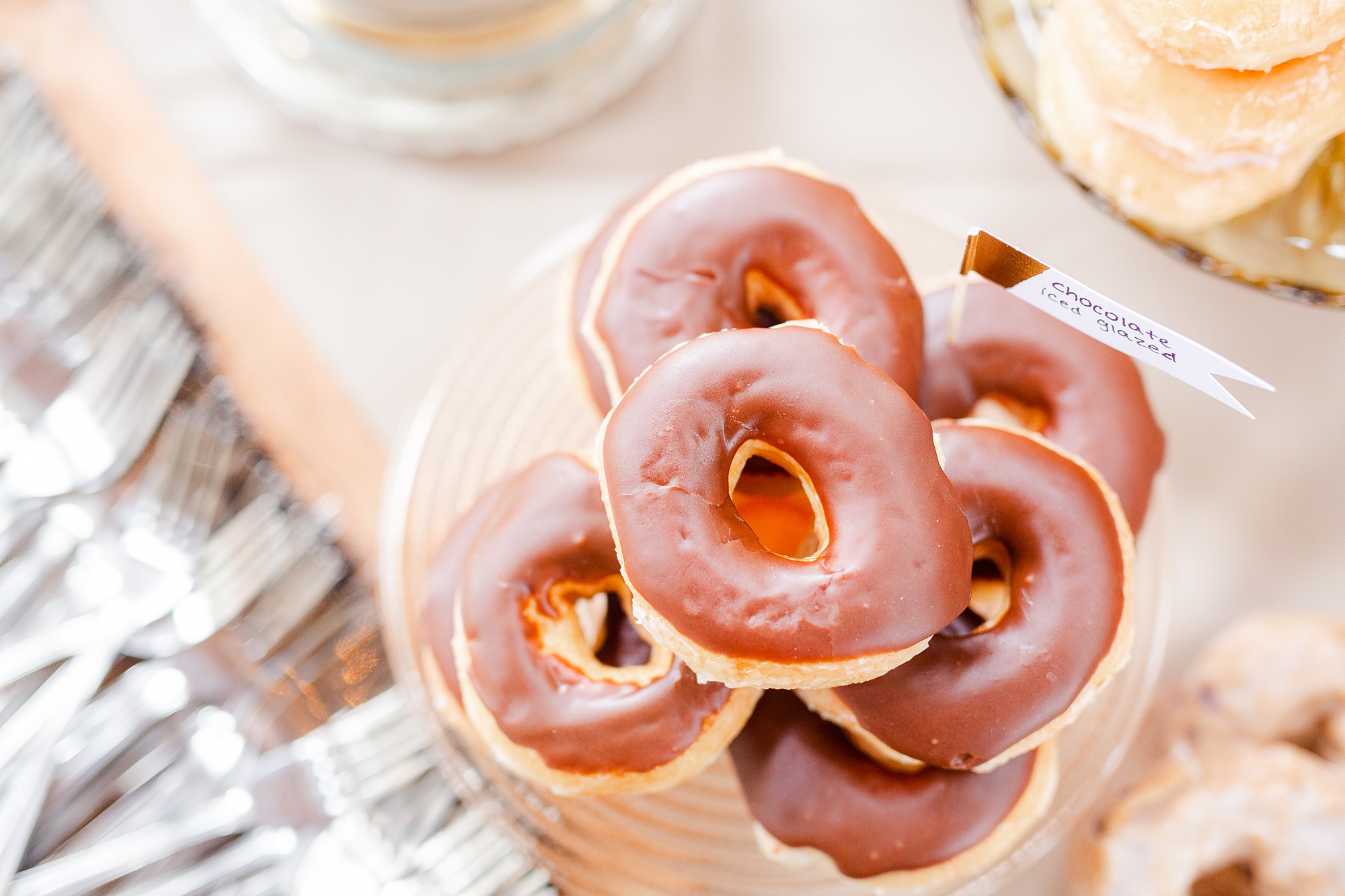 Sky's the Limit donuts for NC wedding reception