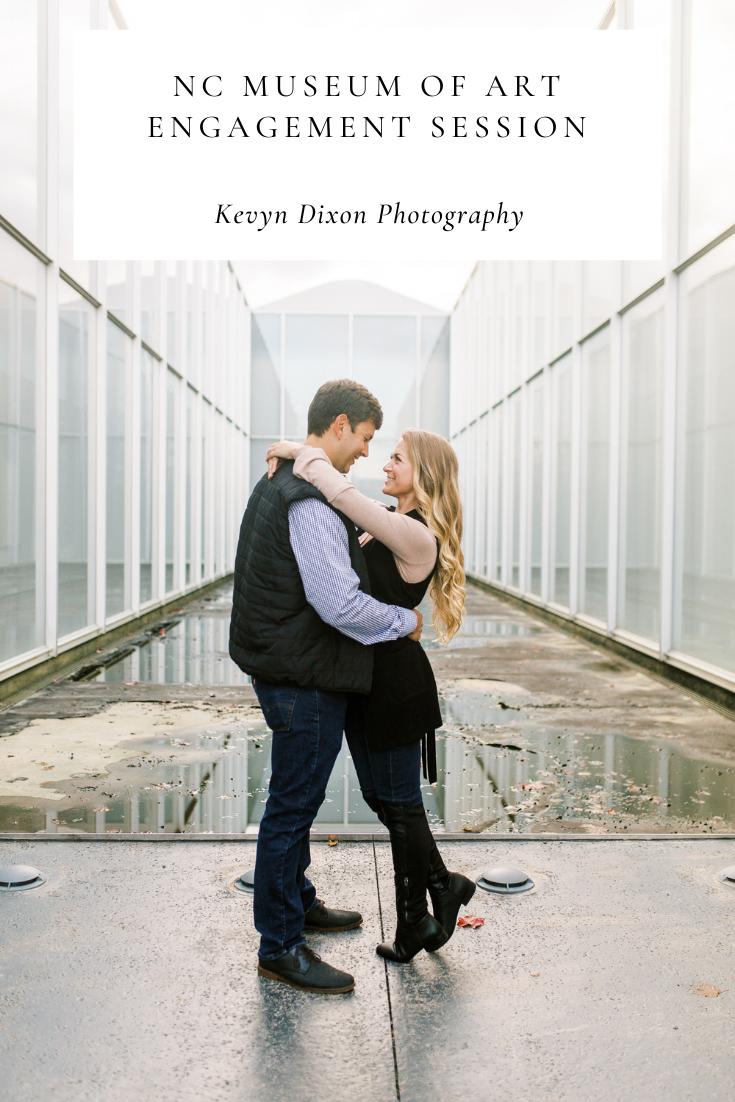 NC Museum of Art engagement session