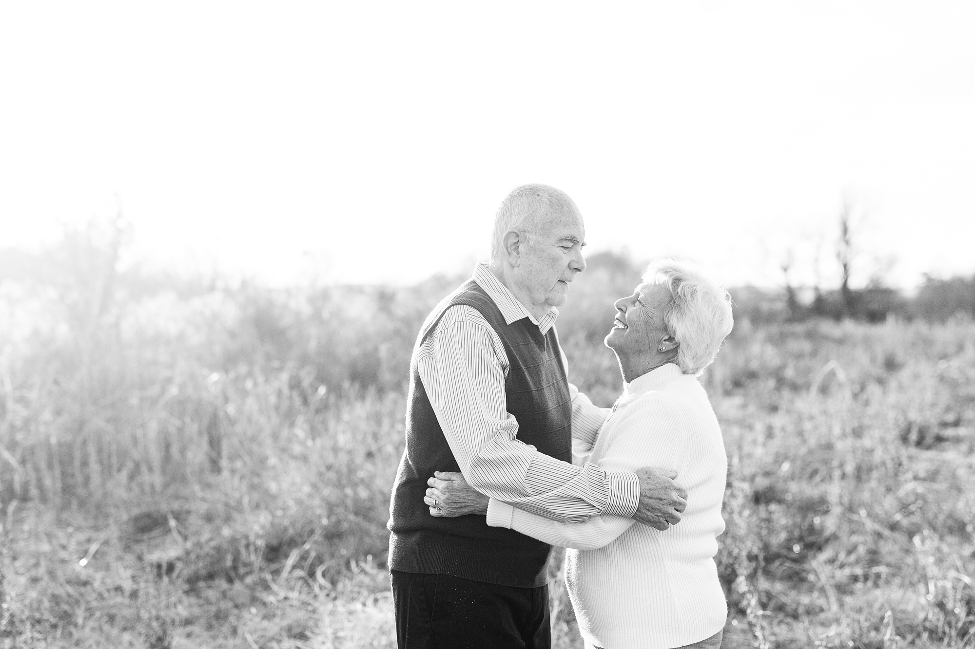 50th anniversary photos of older couple