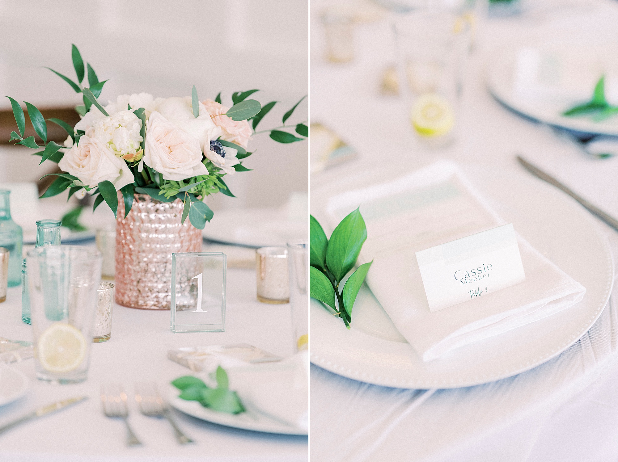 details for Oceanic Restaurant wedding reception