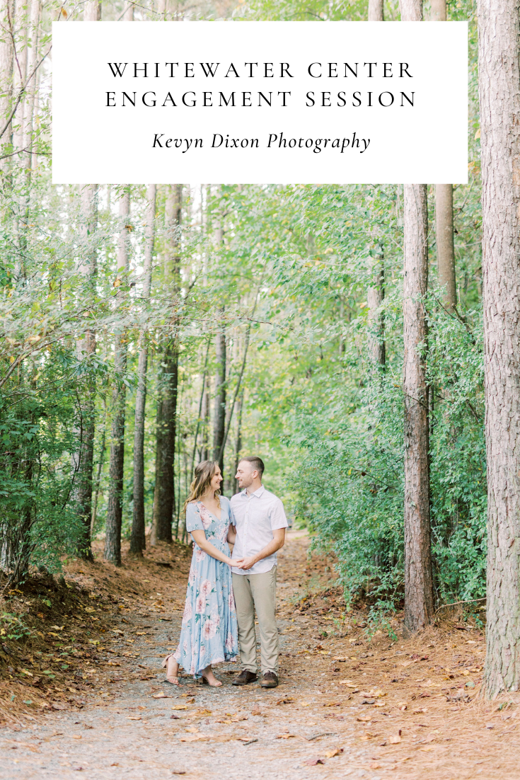 Whitewater Center Engagement Session in Charlotte NC photographed by North Carolina wedding photographer Kevyn Dixon Photography
