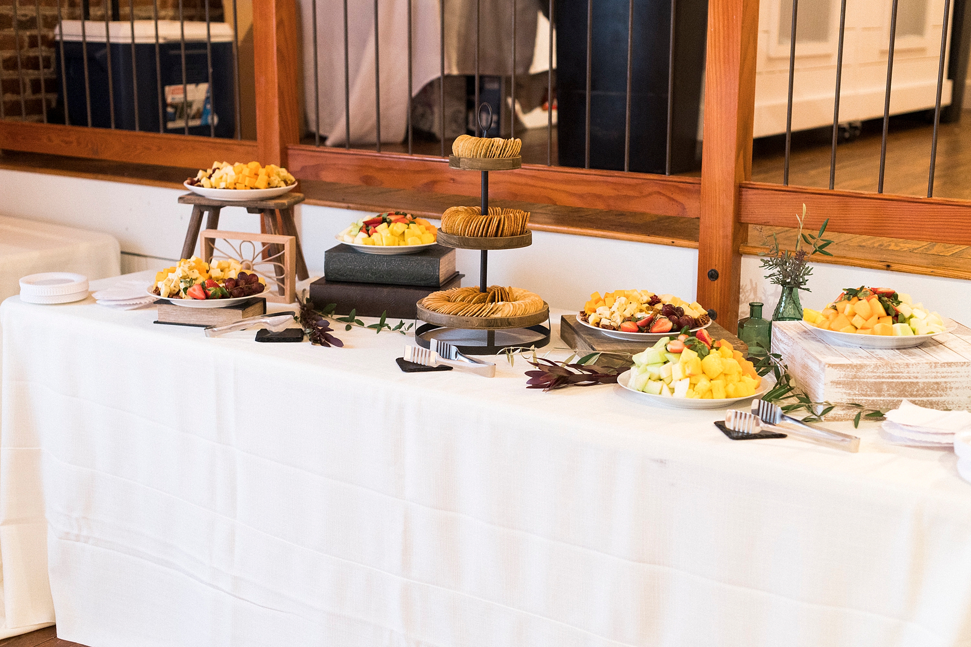dessert table for Raleigh NC wedding reception