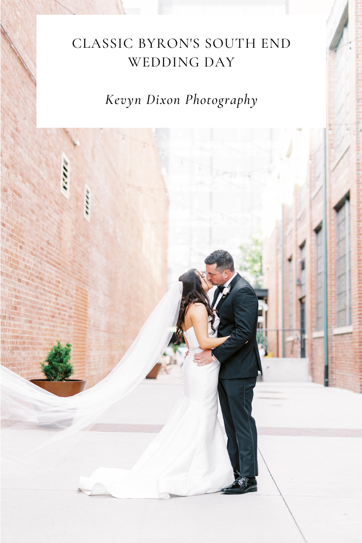 classic Byron's South End wedding day in Charlotte NC with Kevyn Dixon Photography