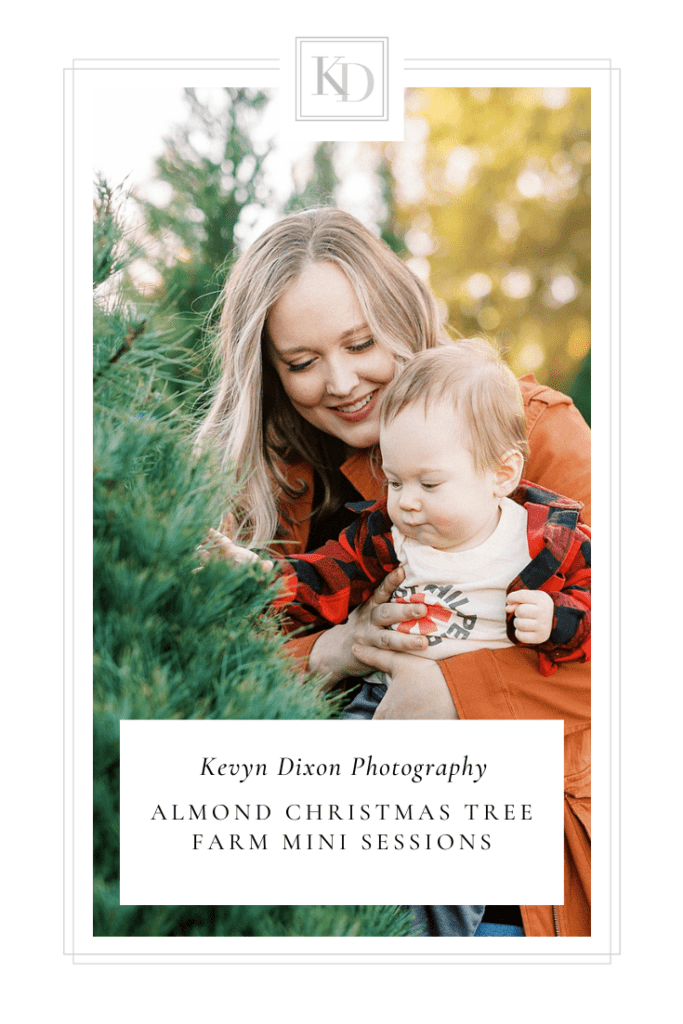 Almond Christmas Tree Farm Mini Sessions in Albemarle, NC with North Carolina family photographer Kevyn Dixon Photography
