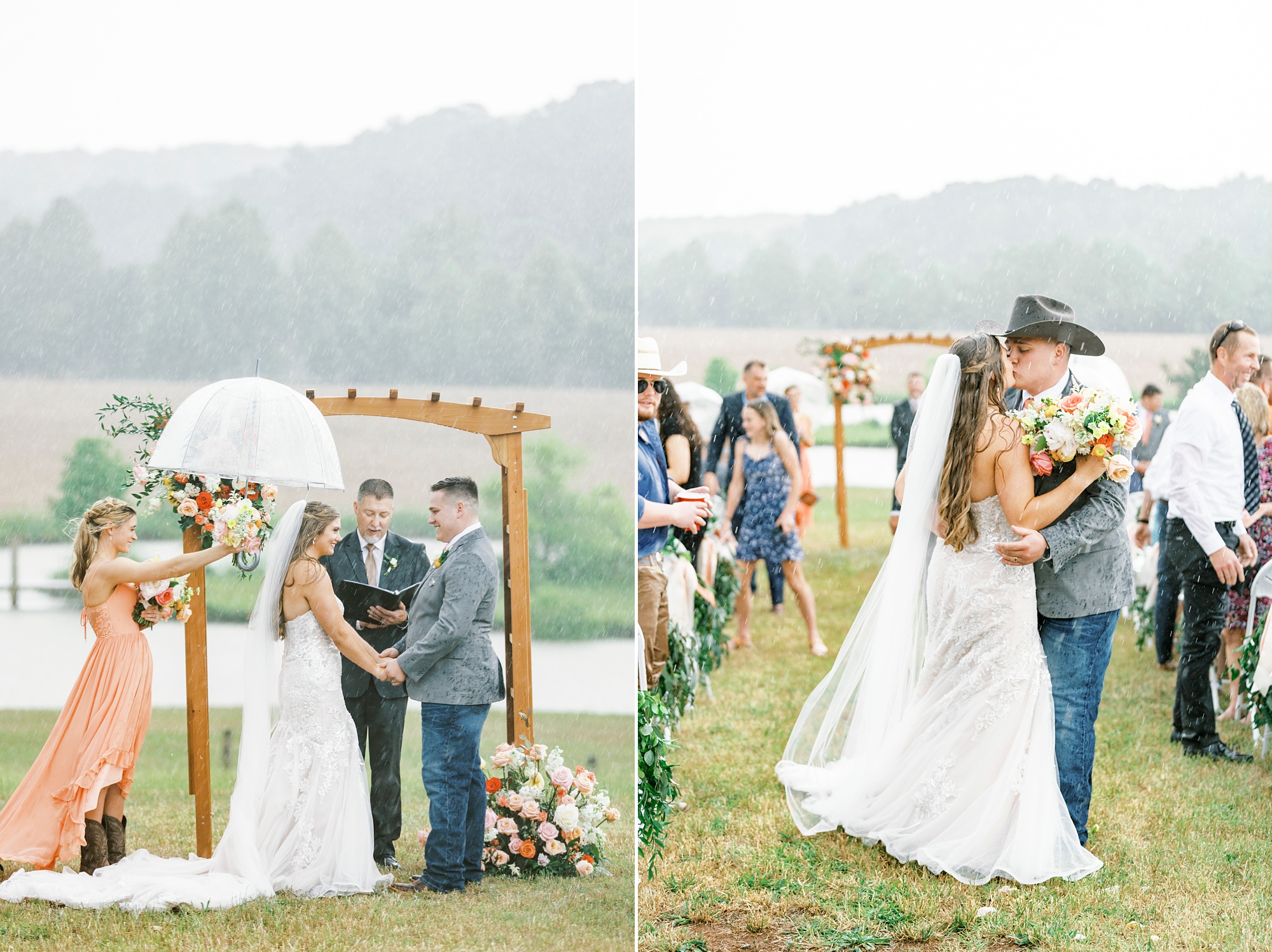 Rainy Wedding Day Must-Haves: my favorite Amazon finds to keep rainy wedding days dry shared by NC wedding photographer Kevyn Dixon