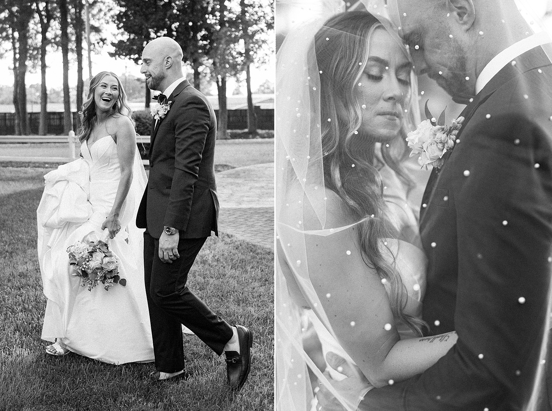 timeless wedding portraits from elegant wedding at The Brawley Estate